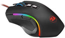 Mouse Gamer Redragon Griffin Preto RGB 7200 DPI M607
