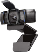 Webcam Full HD Logitech C920s 1080p/30fps com Microfone Embutido e Tampa de Privacidade para Zoom/Teams/Meet ou até Criação de conteúdo - Preto