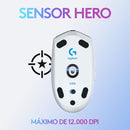 Mouse Gamer Sem Fio Logitech G305 LIGHTSPEED com 6 Botões Programáveis e Até 12.000 - Branco DPI - Branco
