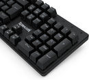 TECLADO MECÂNICO GAMER REDRAGON VALHEIM ILUMINAÇÃO RAINBOW PRETO SWITCH BROWN K608-R (PT-BROWN)