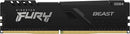 Kingston, KF432C16BBK2/16 - Kit de memórias de 16GB (2 x 8GB) DIMM DDR4 3200Mhz FURY Beast Black 1,35V 1Rx8 288 pinos para desktop/gamers, Não aplicável