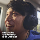 JBL, Fone de Ouvido Com Fio, Quantum 100M2, Headset Gamer, Over Ear, Microfone Removível - Preto