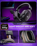 Havit Headphone Fone de Ouvido H2002d, Gamer, com Microfone, Falante 53mm, Plug 3, 5mm: compatível com XBOX ONE e PS4, HAVIT, HV-H2002d